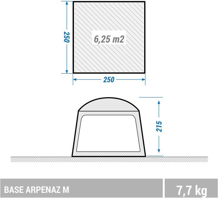 Produktbild Quechua BASE ARPENAZ 157674