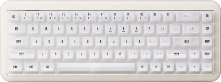 Image du produit Akko YU01 White Jade Gaming-Tastatur, RGB - 65%, V3 Piano Pro Switches (ISO) (USA, Filaire, Sans fil)