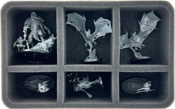 Produktbild Feldherr GENERAL 370 Tasche mit Lagerboxen FSLB310 FSLB040 für Warhammer Quest: (Karton, Kunststoff, Schaumstoff)