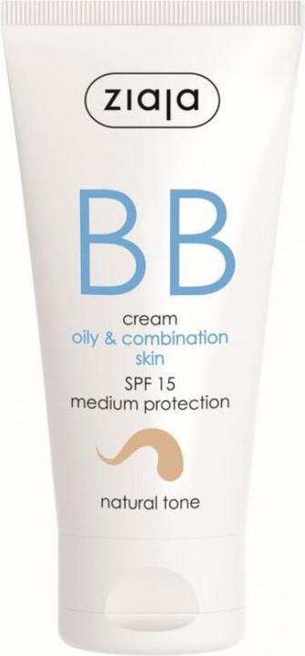 Produktbild Ziaja BB cream for oily. combination skin tone natural SPF15 50 ml (L) (Natural)