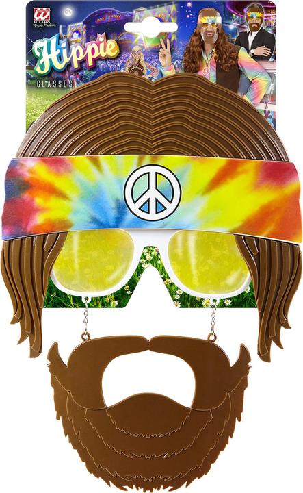 Produktbild Widmann Brille Hippie Mit Bart