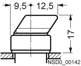 Actual product image Siemens Actuating element