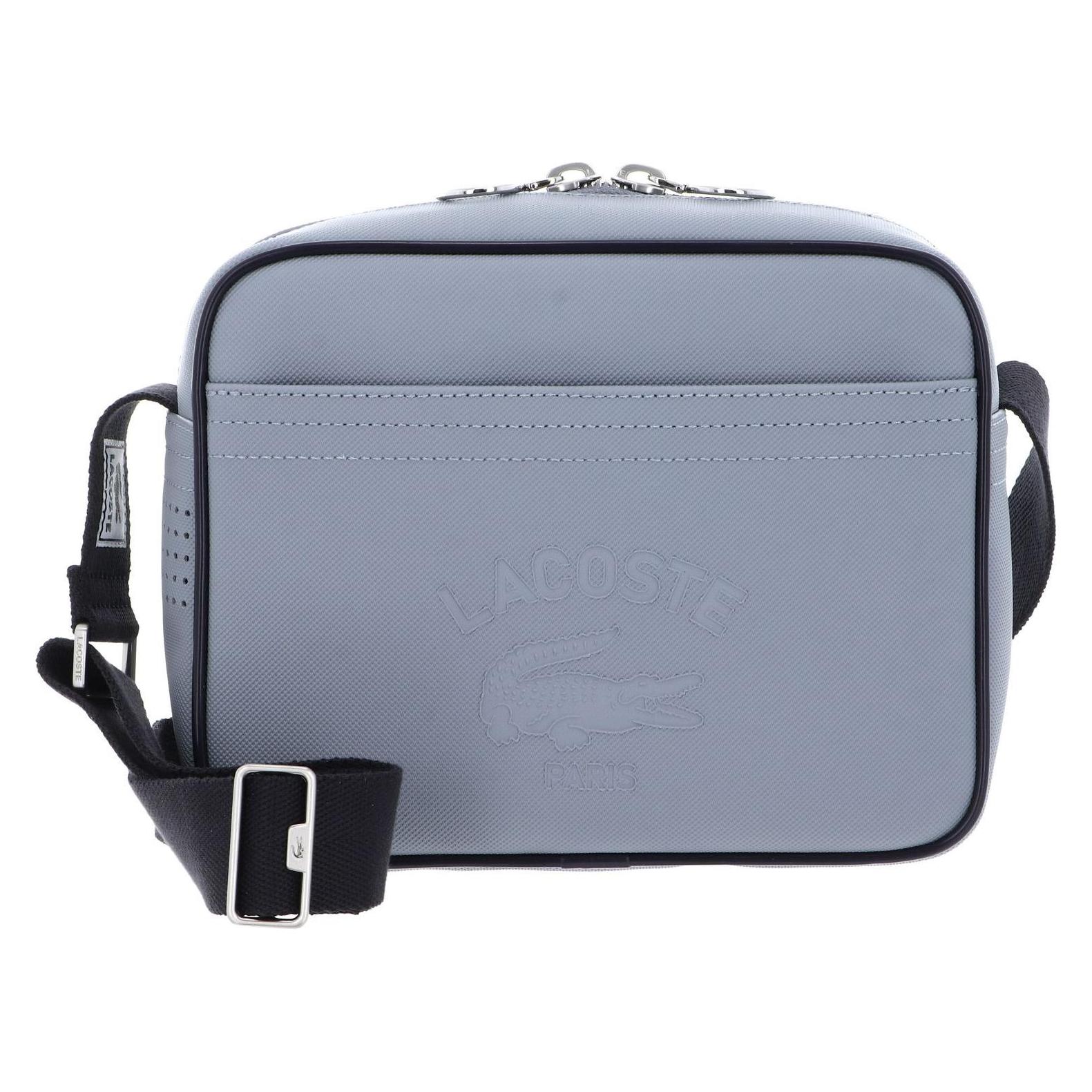 Lacoste, Unisex, Handtasche, Reporter Bag, Grau