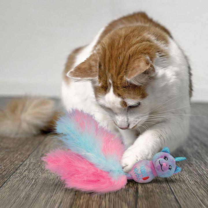 Actual product image KONG Cat Wubba Caticorn 23 X4,5 X4,5cm (Catmint toy)