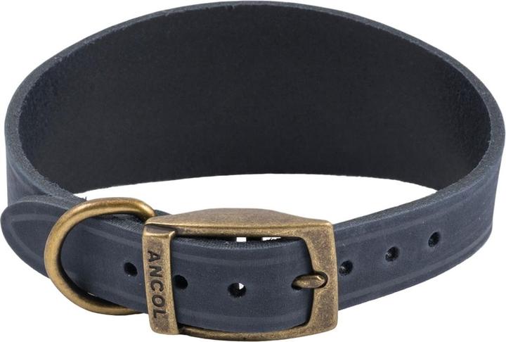 Actual product image Ancol Timberwolf Hound Leather Dog Collar (30, 31, 32, 33, 34, Dog, General)