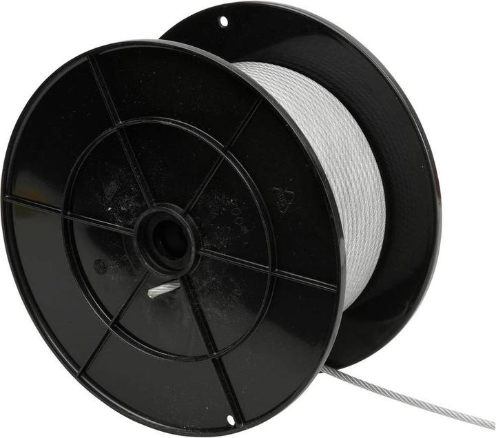 Actual product image SWG 68019004775 Stahlseil Transparent (6 m)