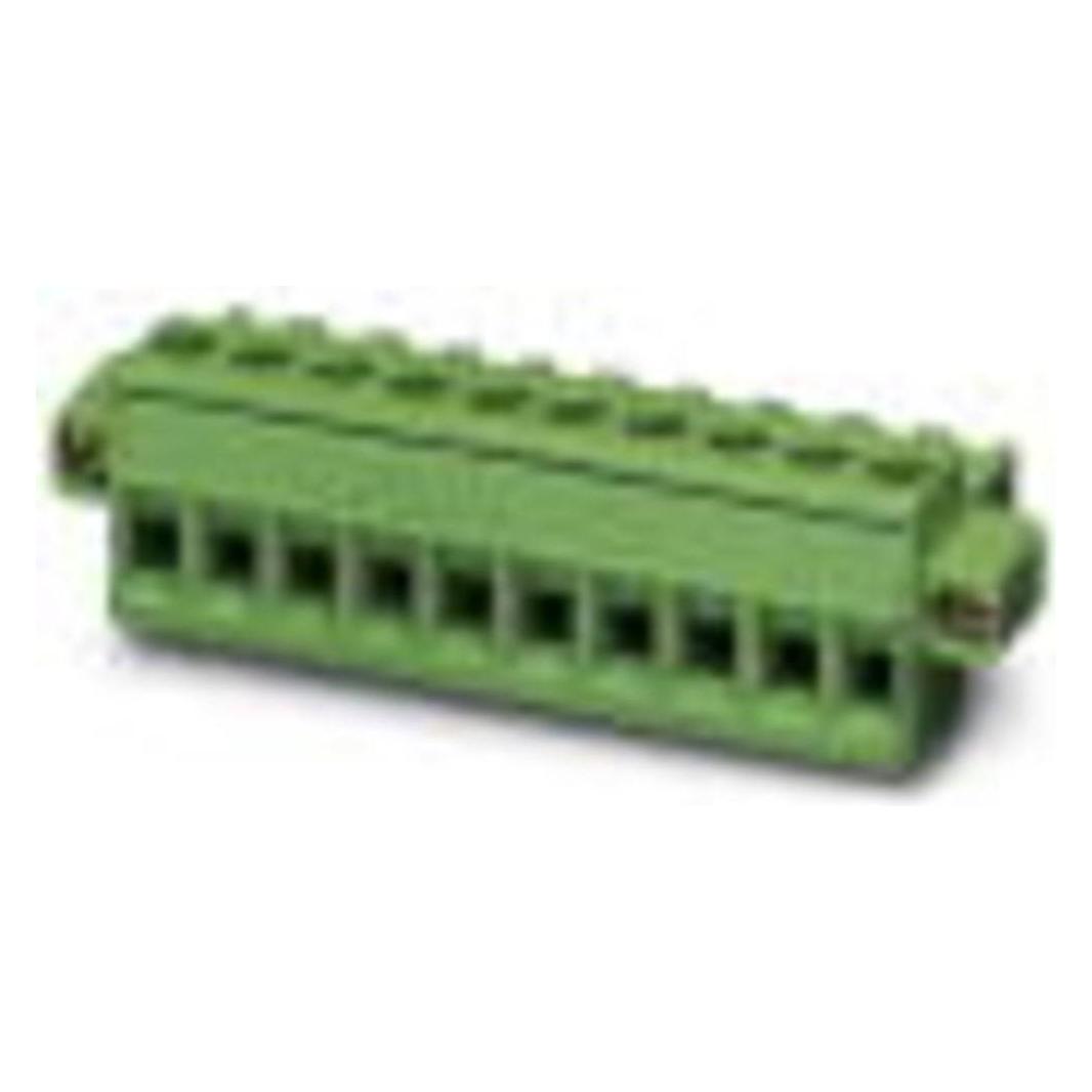 Phoenix Contact Pinbehuizing kabel MSTBT Aantal polen Totaal 7 Tussenruimte: 5,08 mm 1805356 50 stuks., Kabels + Stekkers, Groen