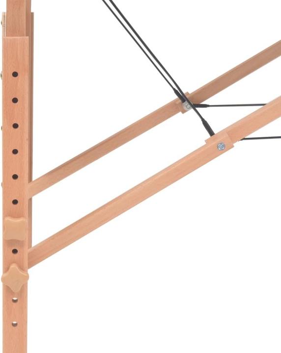 Actual product image vidaXL klappbarer Massagehocker