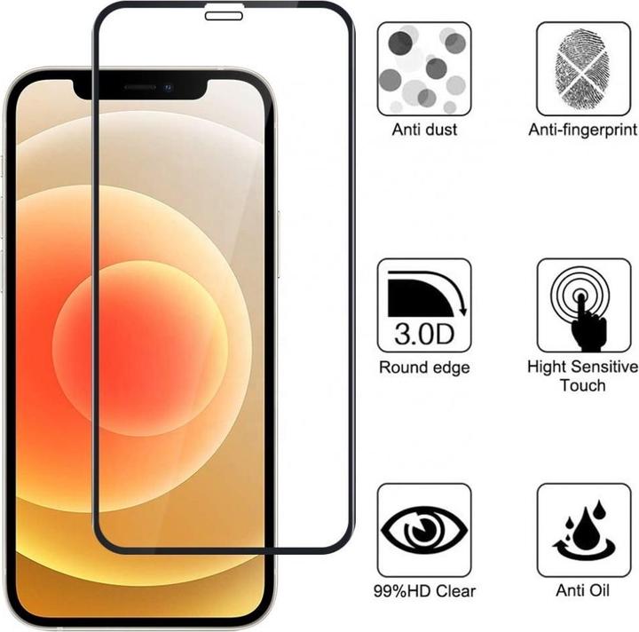 Produktbild Screenguard Full Screen Panzerglas (1 Stück, Apple iPhone 13 Pro)