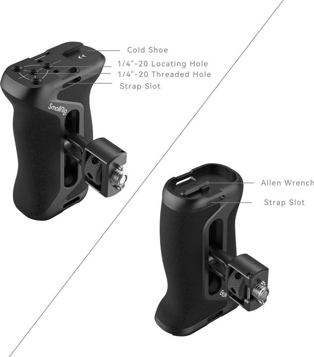Immagine prodotto SmallRig Maniglia laterale con vite di posizionamento due in uno (Impugnatura)
