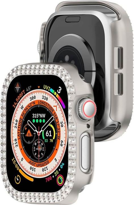 Produktbild Cover-Discount Apple Watch 10 - 46mm - Glitzer Strass Schutz Case