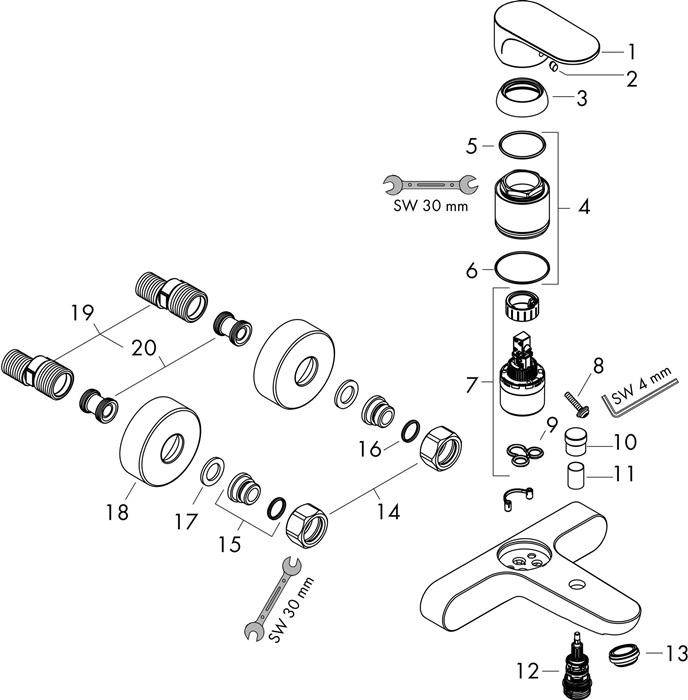 Produktbild hansgrohe 72440000
