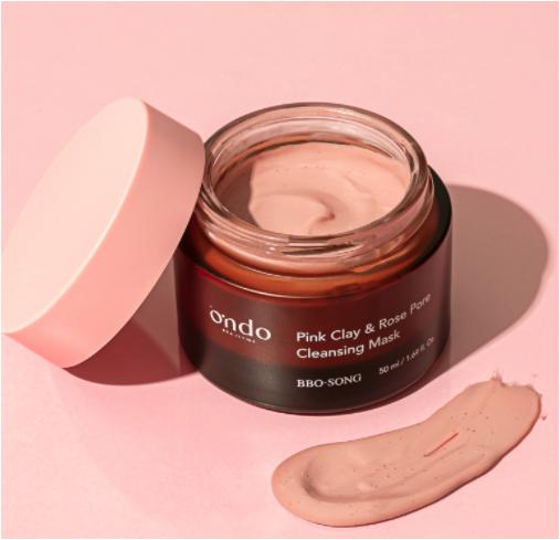 Image du produit Ondo pink clay & rose pore cleansing mask bbo-song (50 ml)
