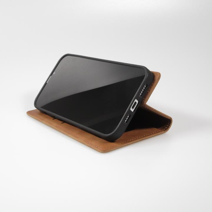 Image du produit PhoneLook Etui cuir Flip Wallet vintage avec fermeture aimantée et compartiment cartes (Apple iPhone 13)