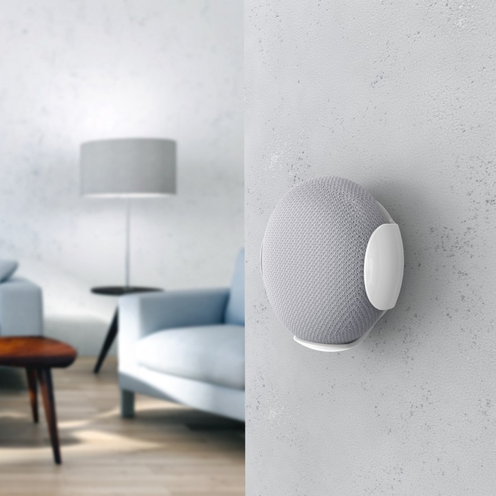 Image du produit Hama Google Home Mini Mount (1 pièce, Installation murale, Inclinable)