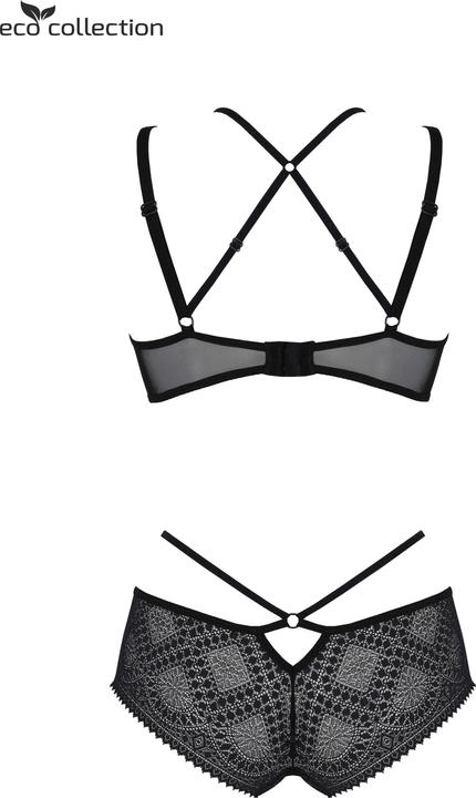 Produktbild ECO Collection Drosera 2 pc braset black (L)