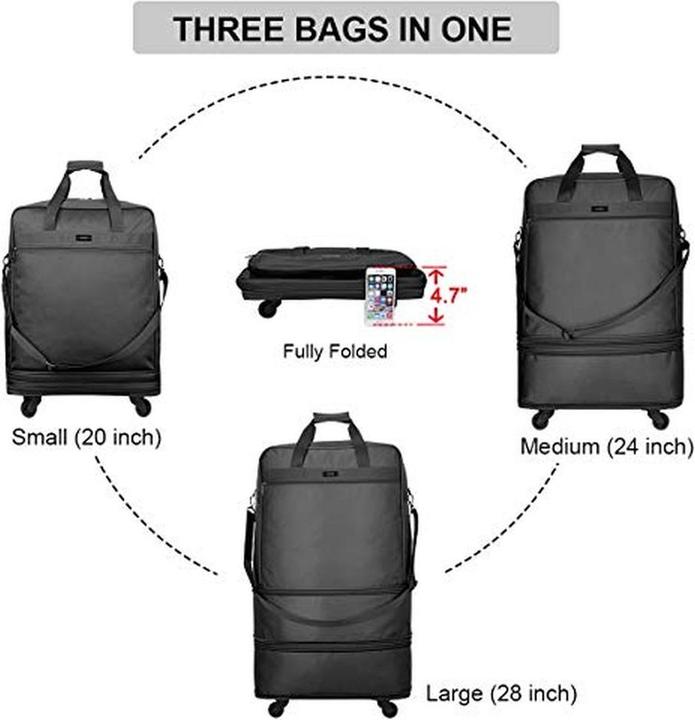 Actual product image Hanke Expandable Large Suitcase