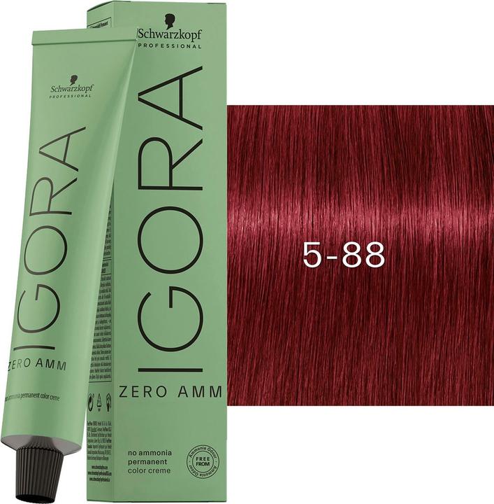 Produktbild Schwarzkopf Igora Zero AMM - 5-88 Hellbraun Rot Extra (5-88 Hellbraun Rot Extra)