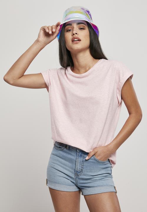 Image du produit Urban Classics Ladies Color Melange Extended Shoulder Tee (L)