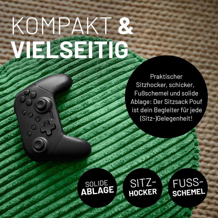Produktbild Lumaland Sitzsack Hocker