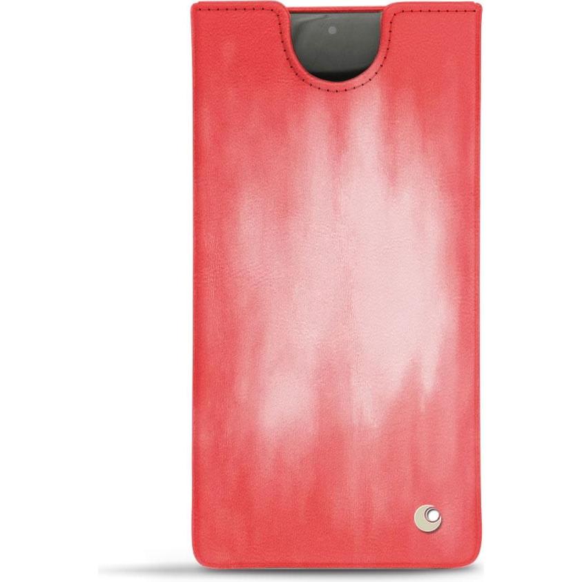 Noreve Lederschutzhülle (Samsung Galaxy Note 10), Smartphone Hülle, Rosa