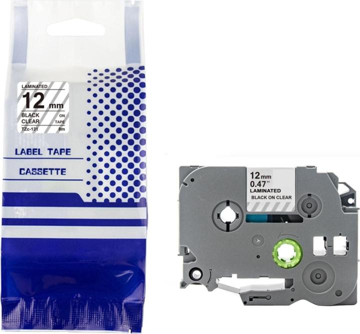 Schwarz, Transparent