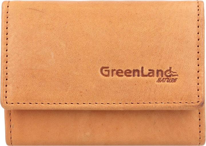 Immagine prodotto Greenland Nature Porta carte di credito Nature RFID in pelle 10 cm