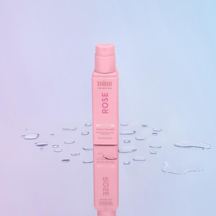 Actual product image Minetan Illuminating Facial Tan Mist (Self tanning spray, 100 ml)