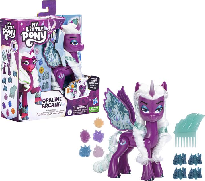 Actual product image My Little Pony Zipp Storm surprise wing fashion doll with wings and accessories