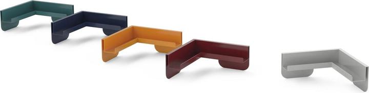 Actual product image Magnetoplan MAGNETOP. Corner tray Infinity Wall 114665013 cobalt blue 42x42x8.5cm