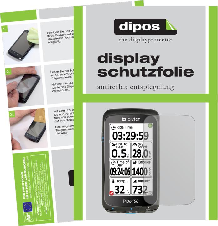 Produktbild Dipos Displayschutzfolie Antireflex