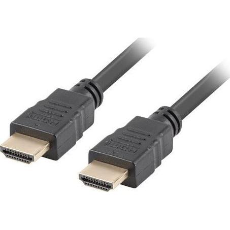 Lanberg HDMI M/M v1.4 cable 1m CCS black (1 m, HDMI), Video Kabel