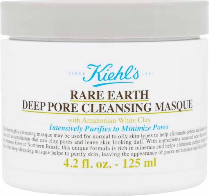 Kiehl's Rare Earth Pore Cleansing Masque Gesichtsmaske (125 ml)