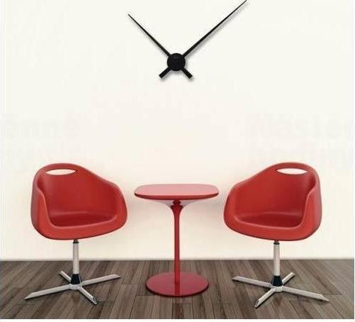 Produktbild Nextime Wanduhr Hands Schwarz 70cm (70 cm)