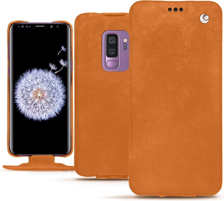 Actual product image Noreve Leather cover vertical (Samsung Galaxy S9+)