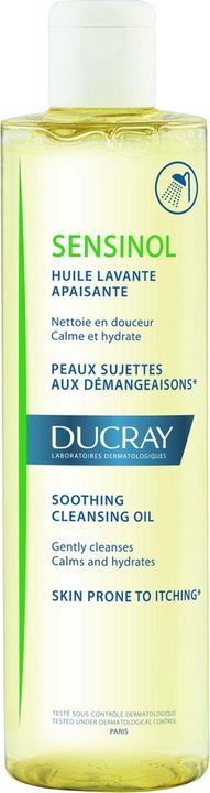 Actual product image Ducray SENSINOL soothing cleansing oil 400 ml (Cleansing oil, 400 ml)
