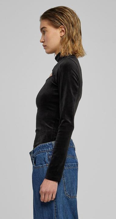 Produktbild Urban Classics Ladies Velvet Cut-Out Turtleneck Body - 111249 (4XL)