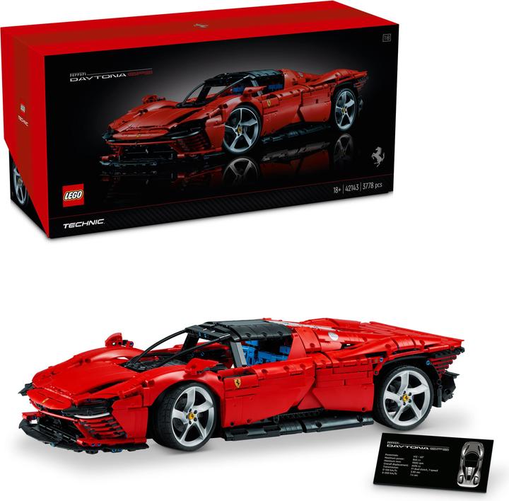 Actual product image LEGO Ferrari Daytona (42143, LEGO Technic)