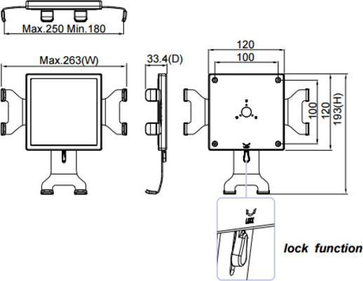 Immagine prodotto Multibrackets Pinza universale per pad
