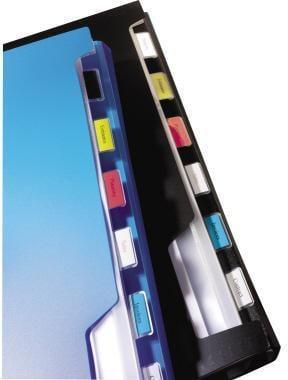 Produktbild Dymo S0720610 Standardband (1.20 cm, Weiss, Schwarz)