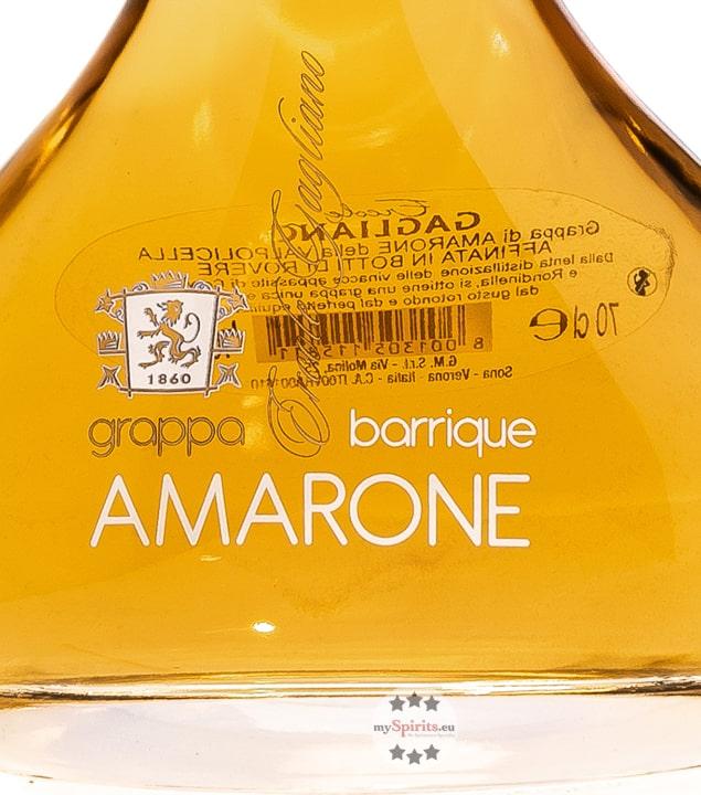 Image du produit Barrique Grappa Amarone Grappa d'Italie (1 x 70 cl)