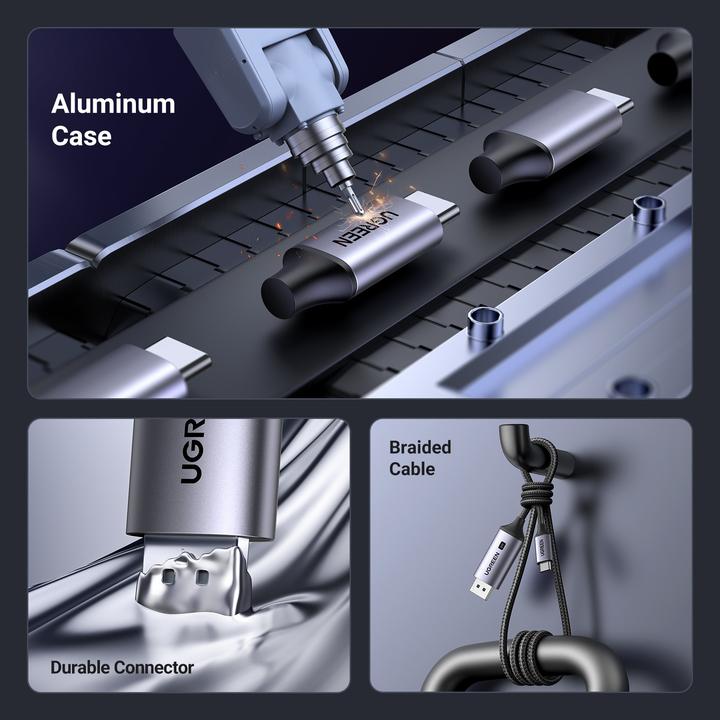 Productafbeelding Ugreen USB C – Display Port (2 m, USB Type C, DisplayPort)