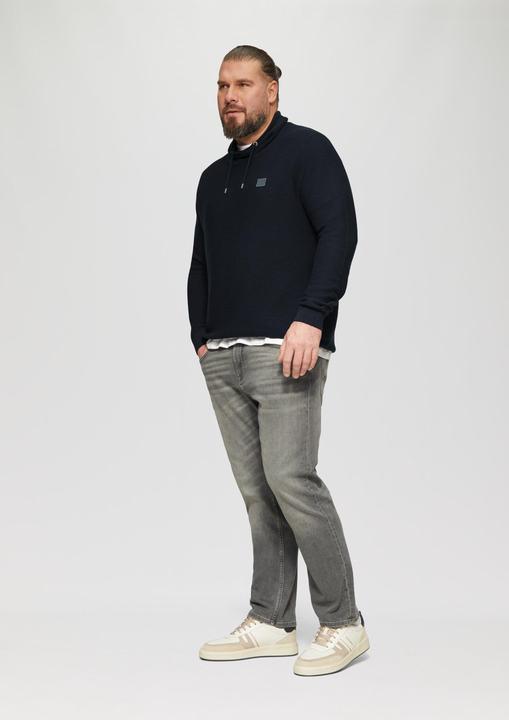 Image du produit S.Oliver Strickpullover Strickpullover mit Schalkragen (XXL)