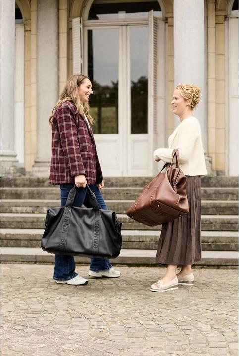 Image du produit Childhome Wickeltasche Mommy Bag Signatur Leder schwarz