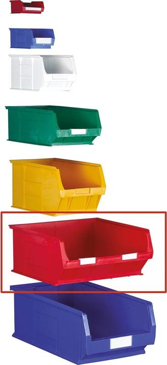 Produktbild RS PRO Stapelkasten rot 419x376x180mm