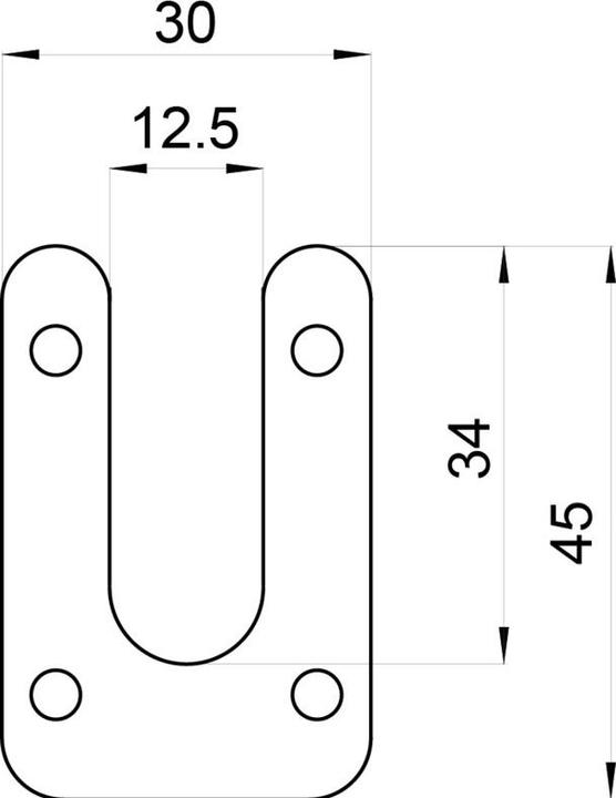 Produktbild OK-Line Distanzklotz INOX (1 Stk.)