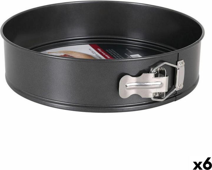 Produktbild Quttin Kuchenspringform 52275 Kohlenstoffstahl Schwarz 26 cm (6 Stück) (Ø 26 cm) (26 cm)