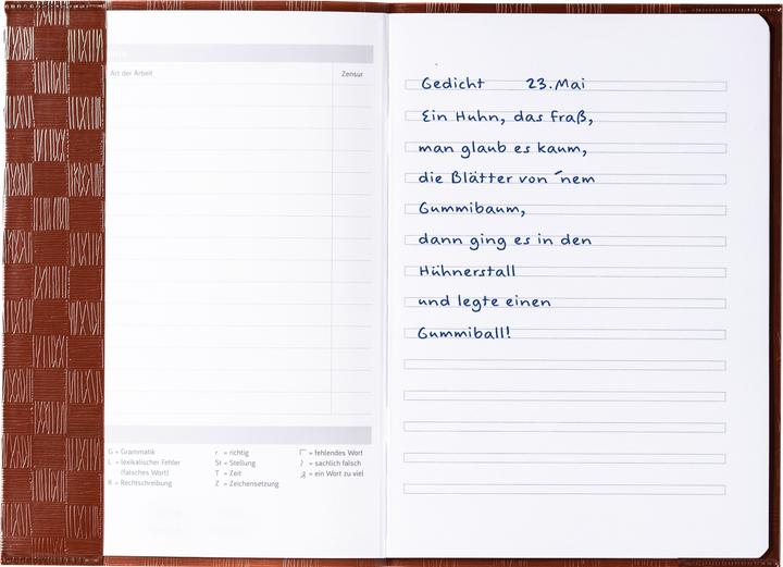 Actual product image HERMA Booklet protector A5 covered brown (A5)