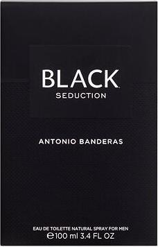 Actual product image Antonio Banderas Seduction In Black (Eau de toilette, 100 ml)