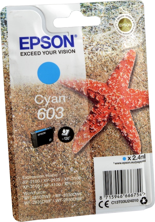 Actual product image Epson 603 (C)